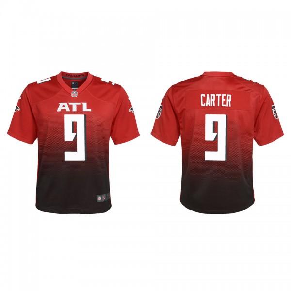 Youth Atlanta Falcons Lorenzo Carter Red Alternate...