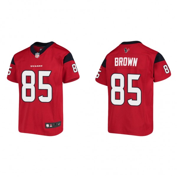 Youth Noah Brown Houston Texans Red Game Jersey