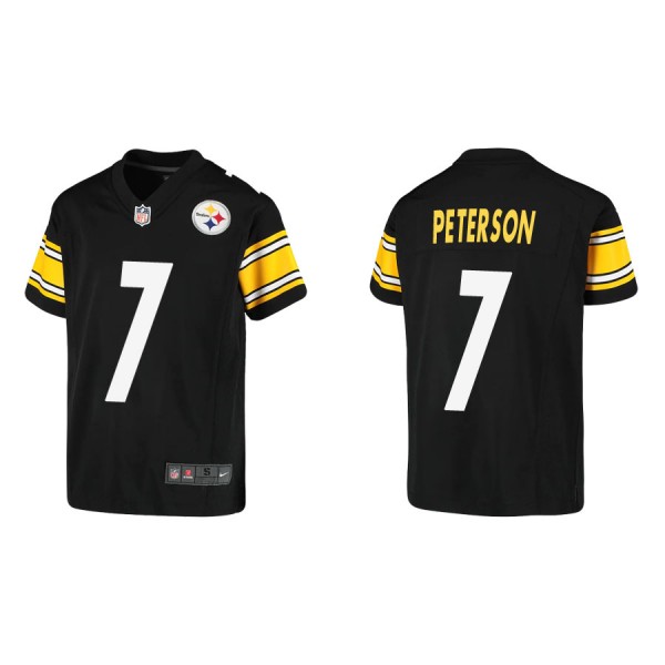 Youth Pittsburgh Steelers Patrick Peterson Black G...
