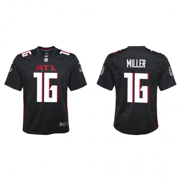 Youth Scotty Miller Atlanta Falcons Black Game Jer...
