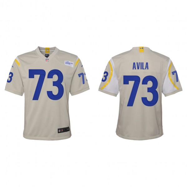 Youth Los Angeles Rams Steve Avila Bone 2023 NFL D...