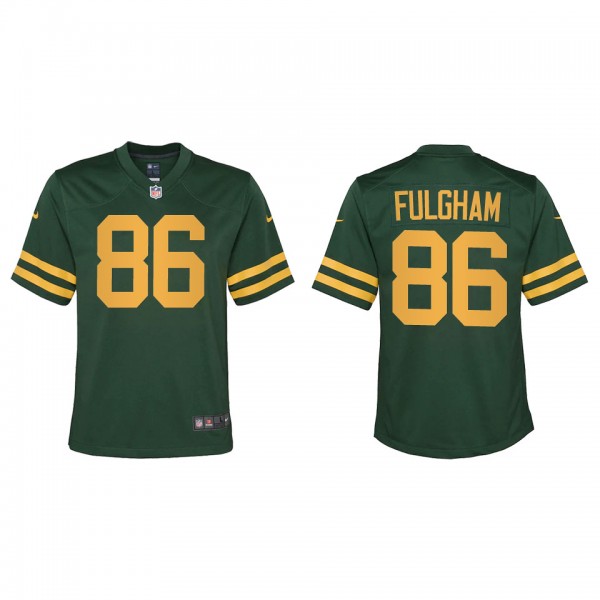 Youth Green Bay Packers Travis Fulgham Green Alter...